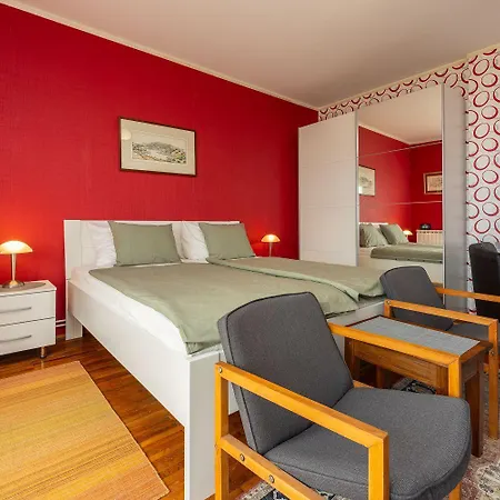 Malerisches Nur 500 Meter Zum Mit Meerblick, Grillbereich, Parkplatz Apartamento *